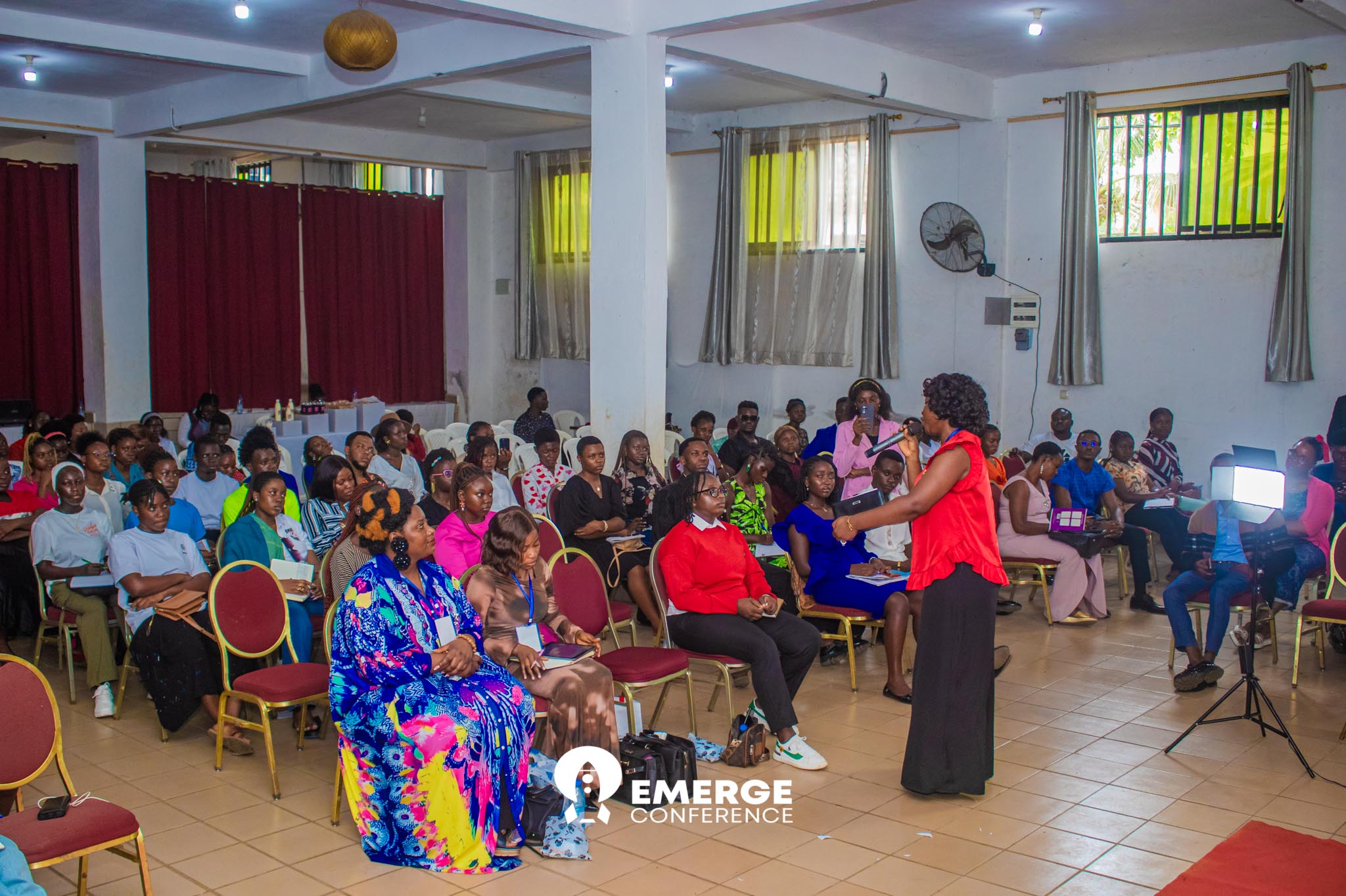 Full conference hall in Tiko